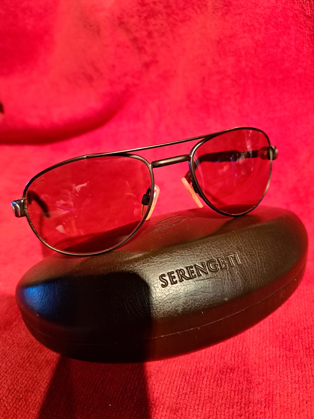 Serengeti Aviator Sunglasses